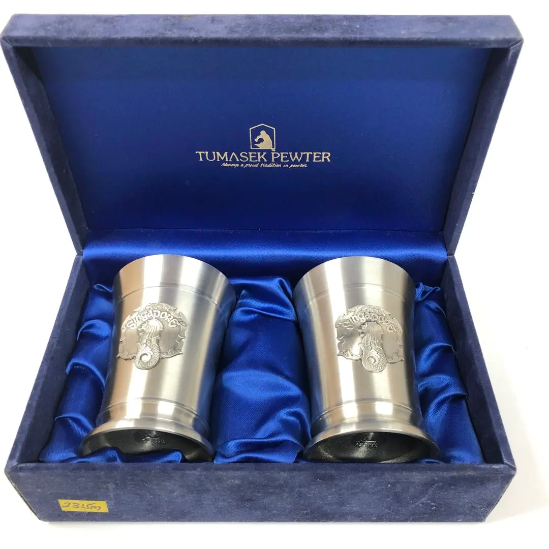 TUMASEK  PEWTER 龍と鳳凰 TUMASEK PEWTER 龍と鳳凰