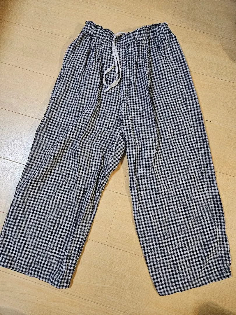 Thumbnail of Samansa Mos2 ☘️ Gingham Check Casual Pants