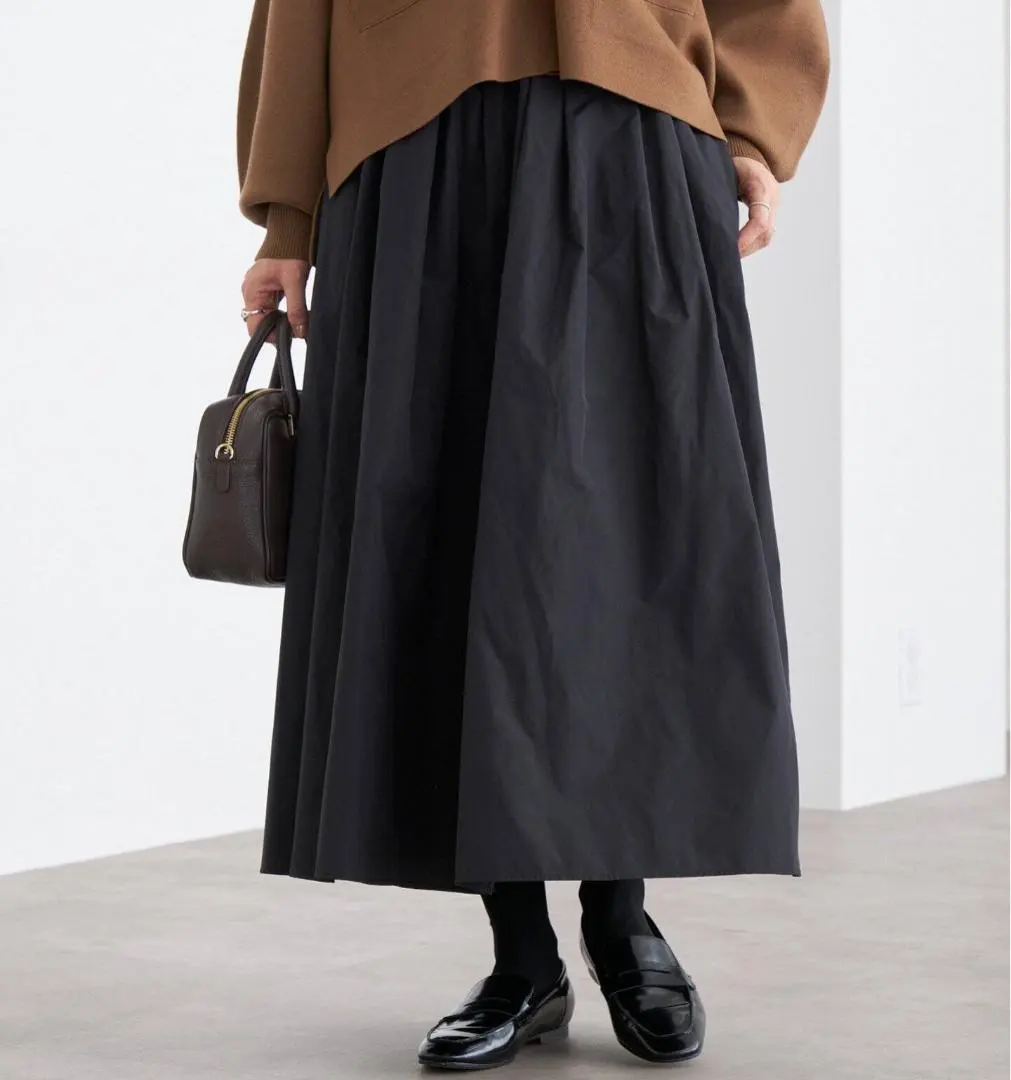 Thumbnail of New IENA Memory Taffeta Flare Skirt