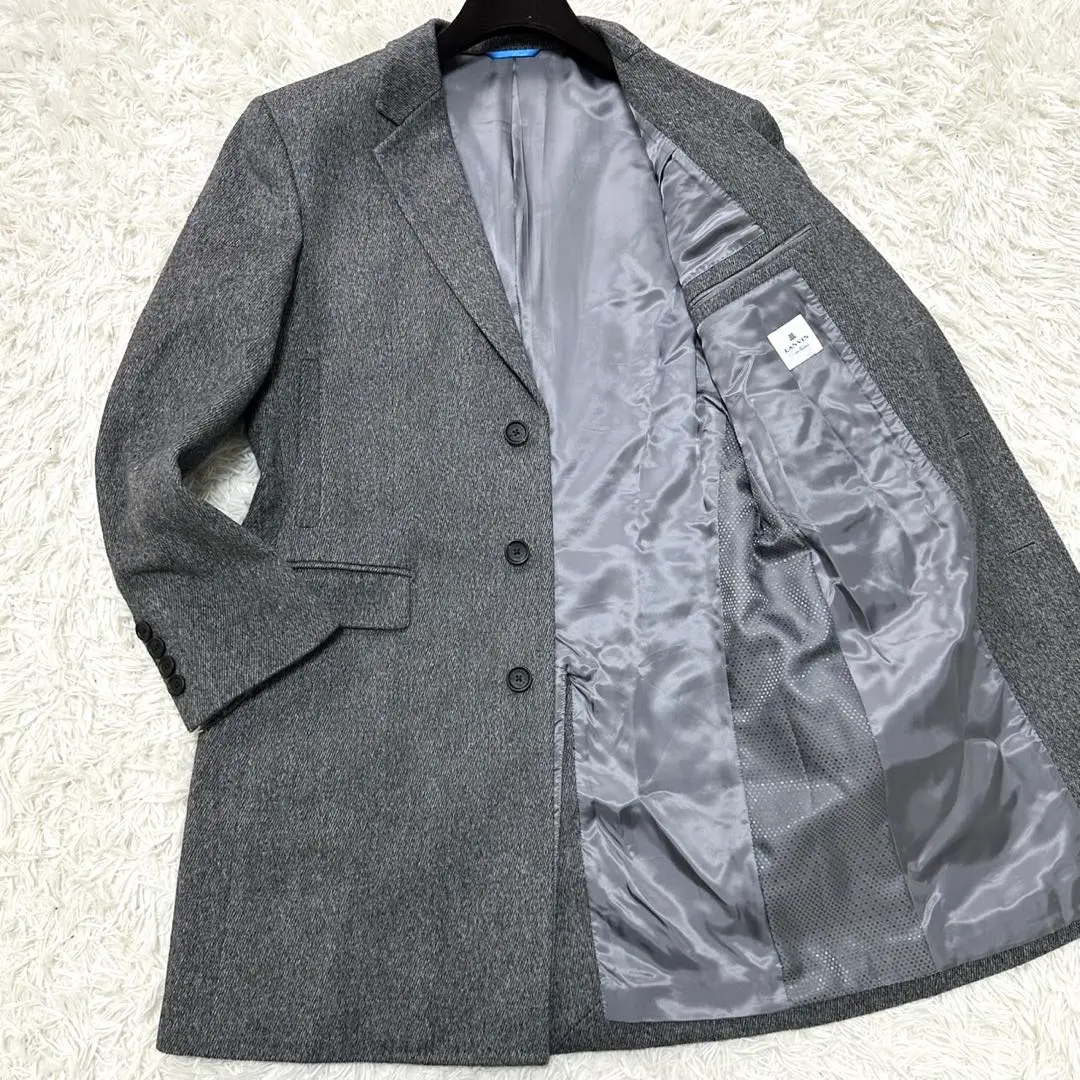 2025年最新】LANVIN en Bleu メンズ チェスターコートの人気