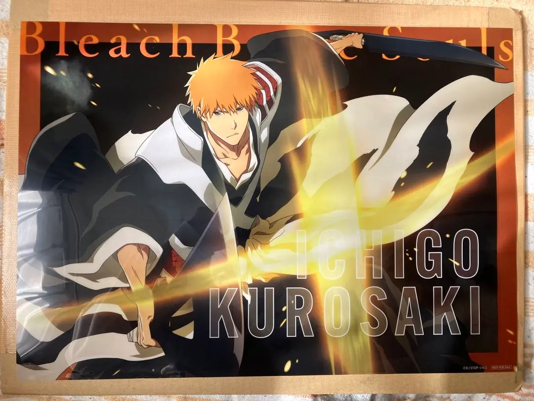 AJ BLEACH Brave Souls ブレソル A3ポスター 番傘ver. ブレソル/BLEACH】朽木ルキア【番傘プライズガチャ―錦秋の露
