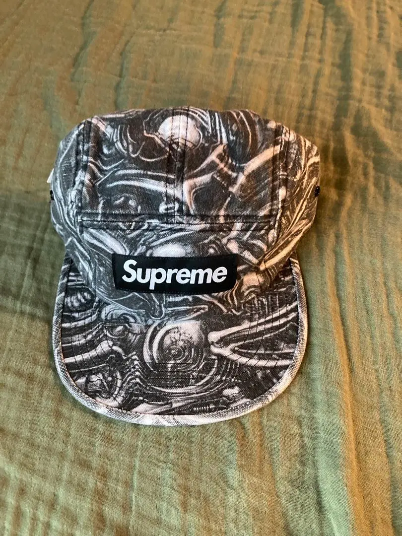 Supreme H.R. Giger Camp Cap (FW23) - $58