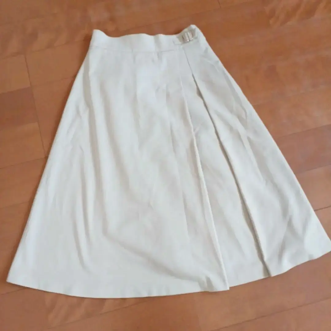 Thumbnail of any SIS Ivory Flare Skirt, Knee Length