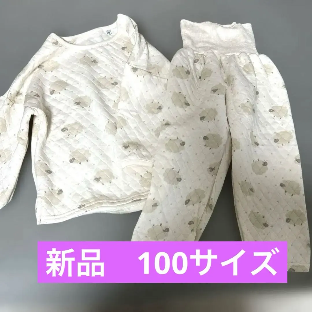 全新未使用 兒童 睡衣 100碼 (しまむら) 的縮圖