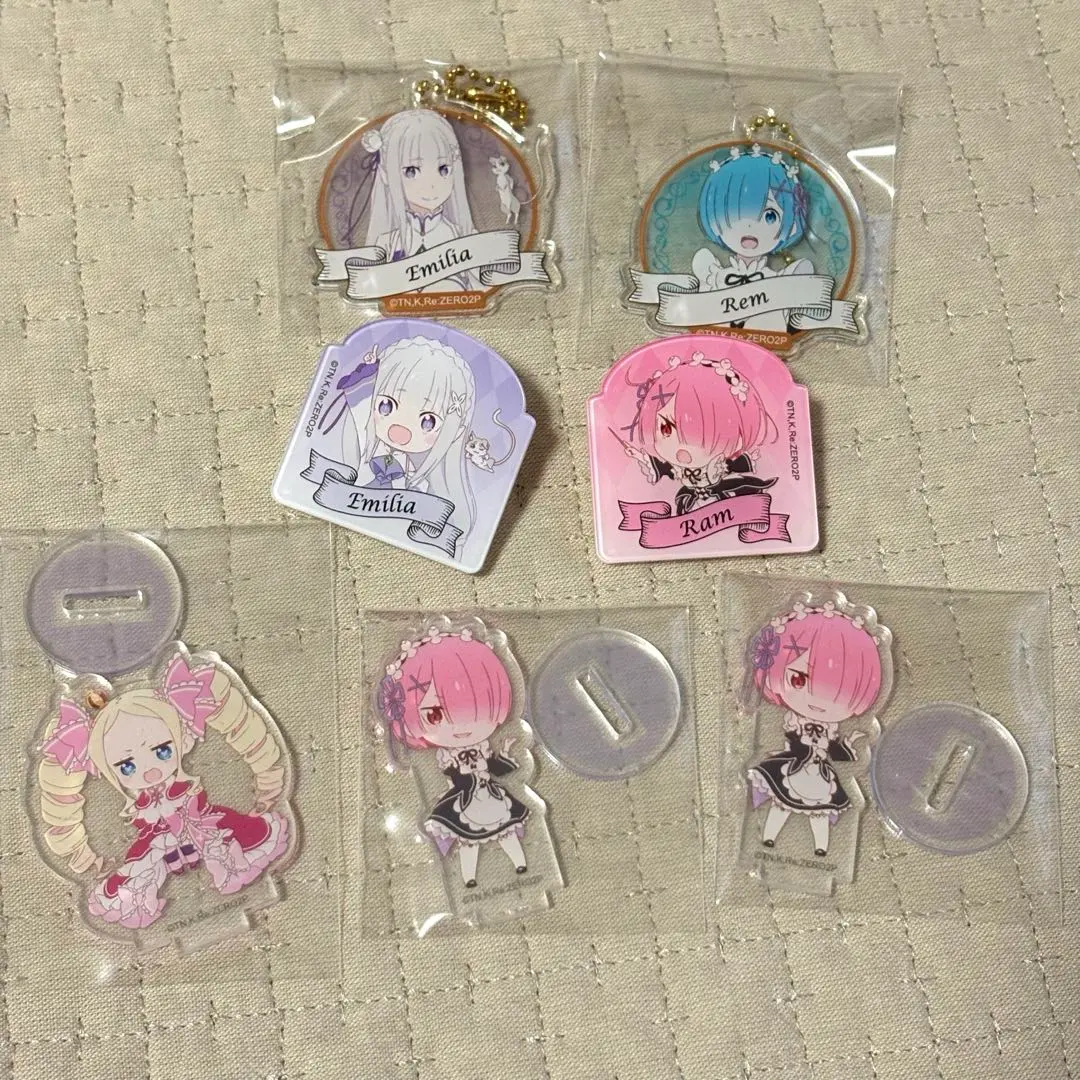 Thumbnail of Re:Zero − Starting Life in Another World Acrylic Keychains, Acrylic Stands, Clips