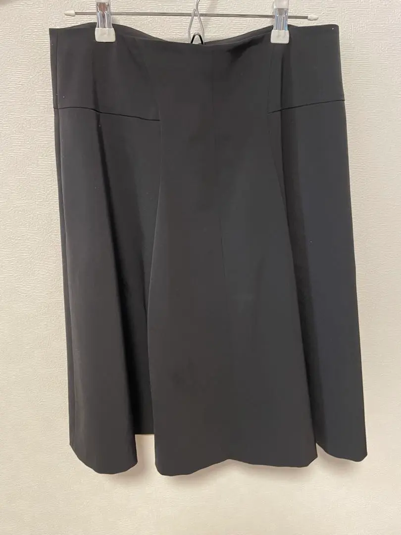 Thumbnail of theory Black Flare Skirt Size 2