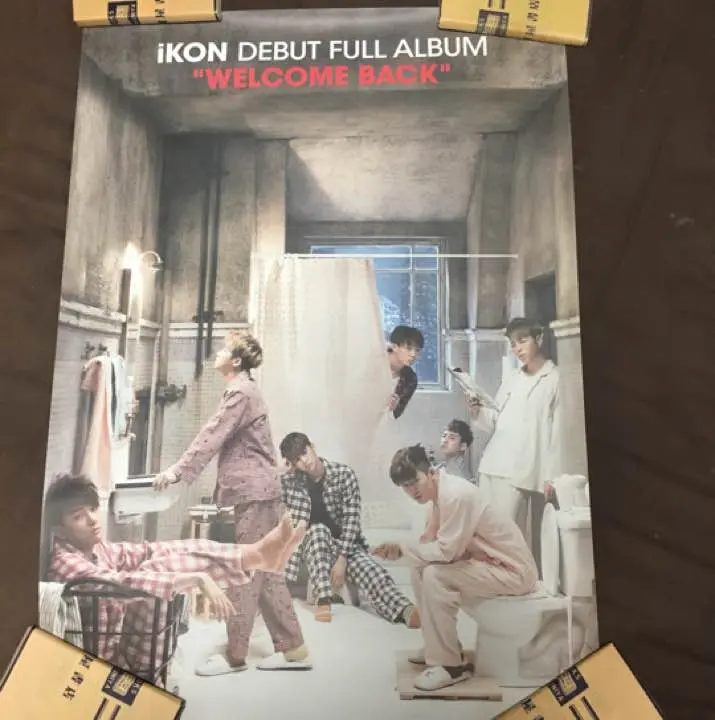 iKON SHOW TIME TOUR 直筆サイン入りポスター iKONの商品｜mu-moショップ