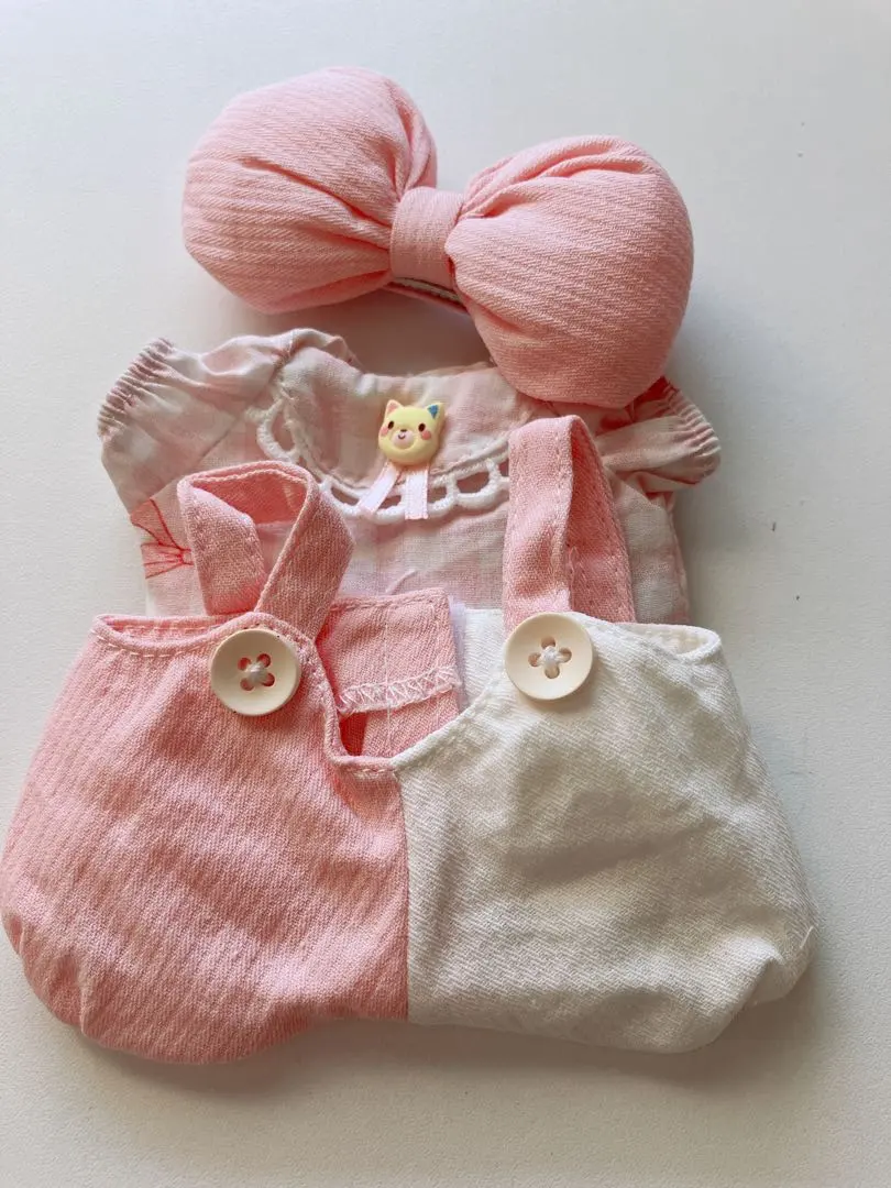 Thumbnail of Dress-up clothing set: pink, white, ribbons