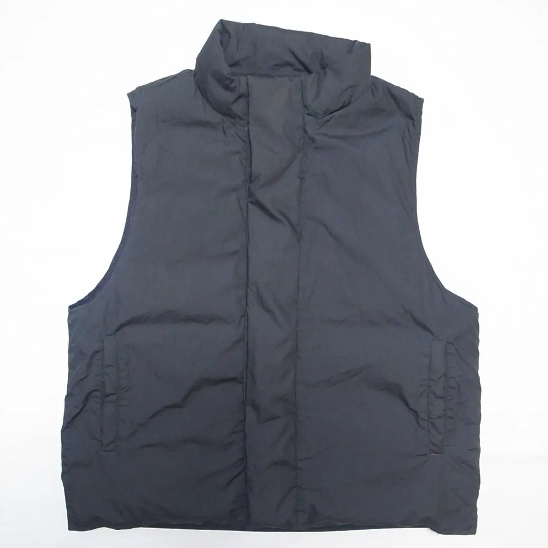 無印良品 MUJILABO ダウンベスト ムジラボ 青山】MUJI Labo 撥水ポケッタブルリバーシブルダウンベスト