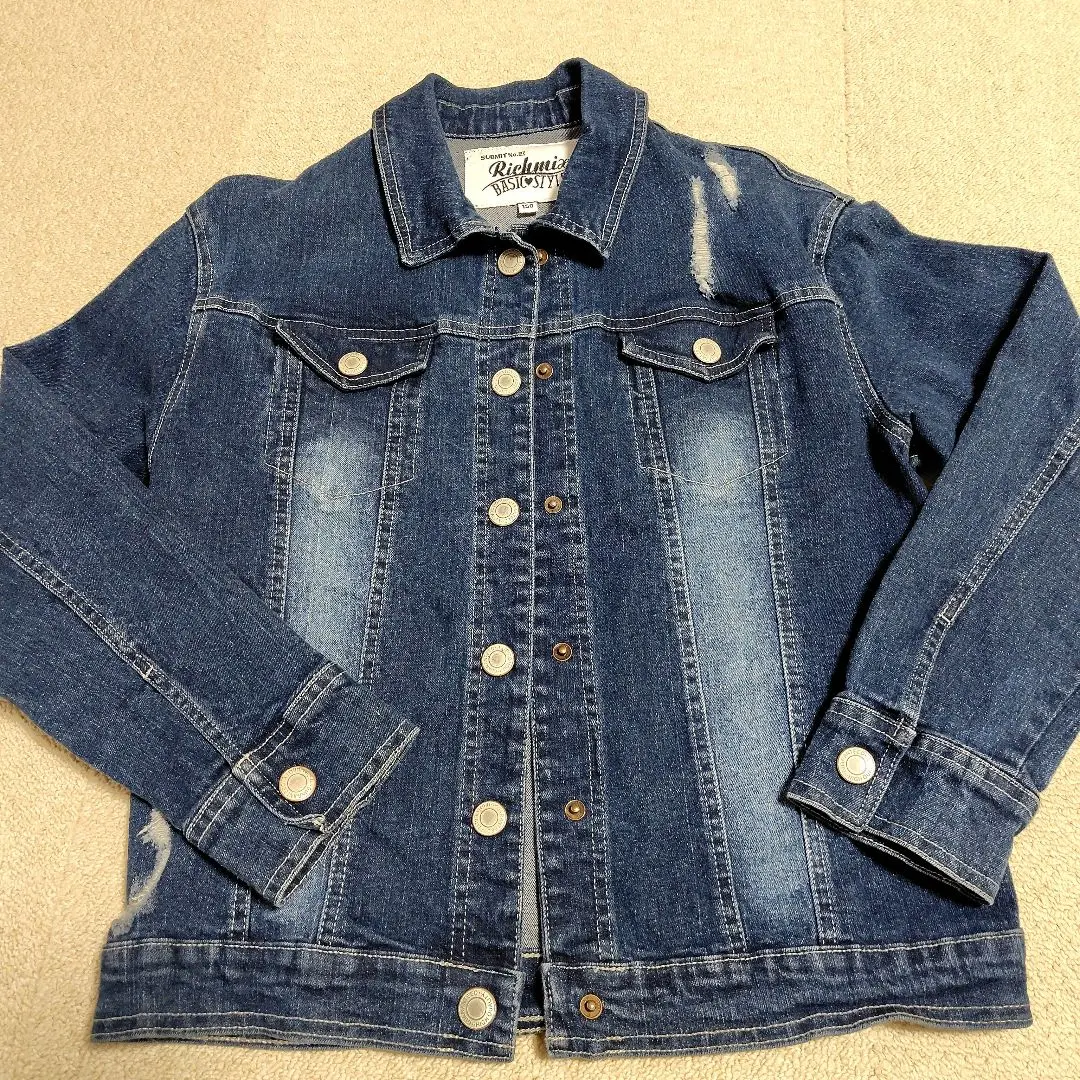 Thumbnail of Denim jacket, jean jacket, 150cm