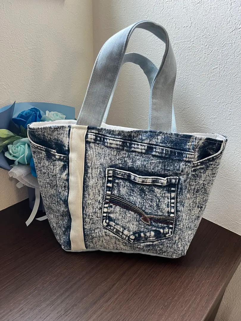 Thumbnail of Denim remake bag