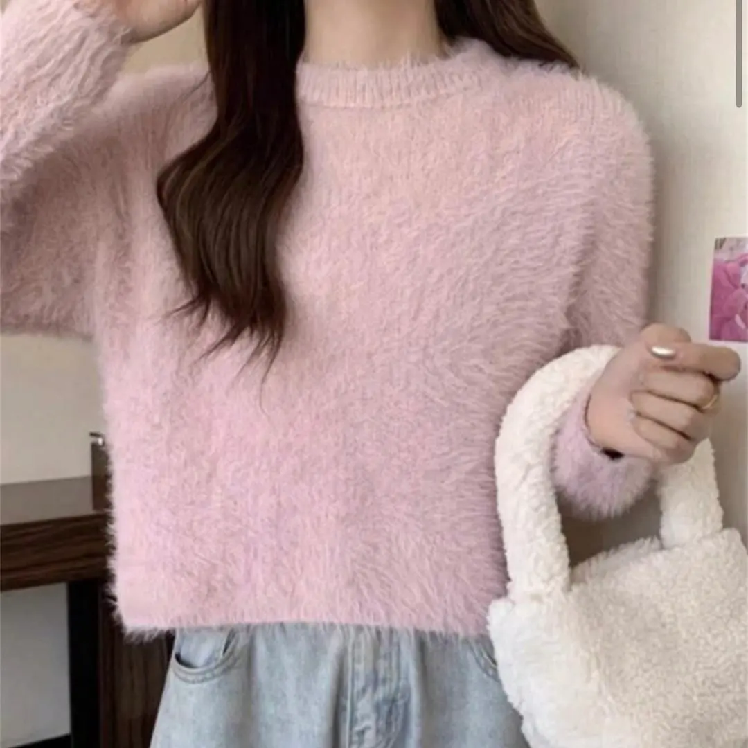 Thumbnail of SHEIN pink knit
