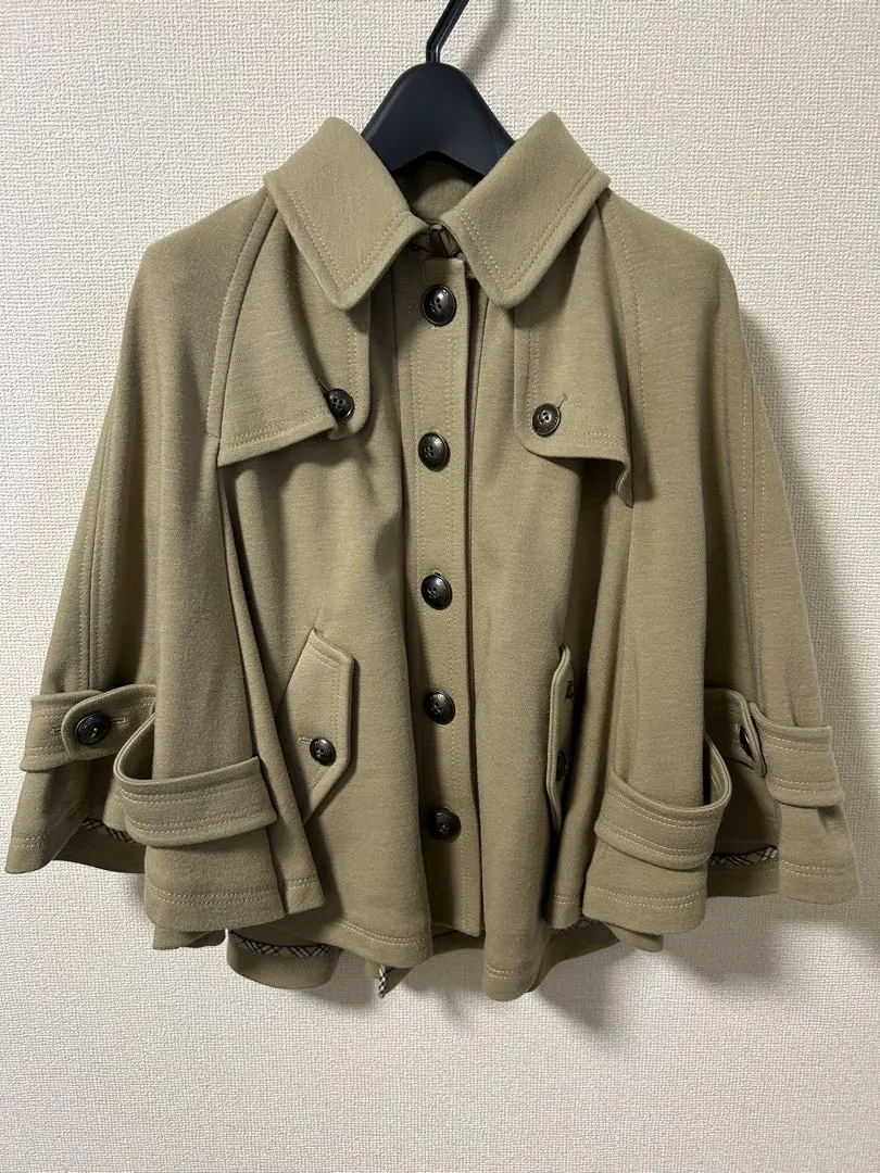 2025年最新】バーバリー ブルーレーベル ポンチョ コート 38の人気