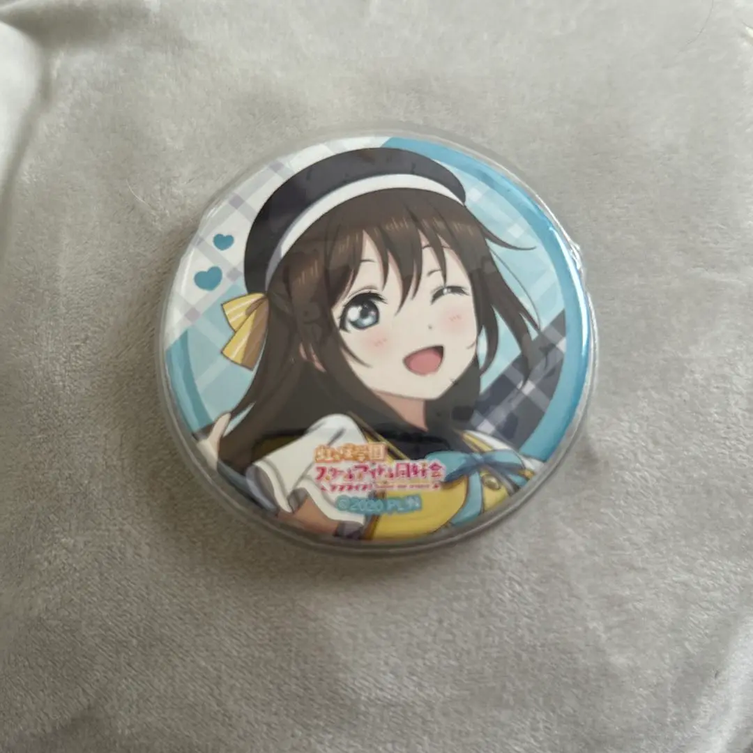 朝香果林 缶バッジ ラブライブ！虹ヶ咲学園スクールアイドル同好会