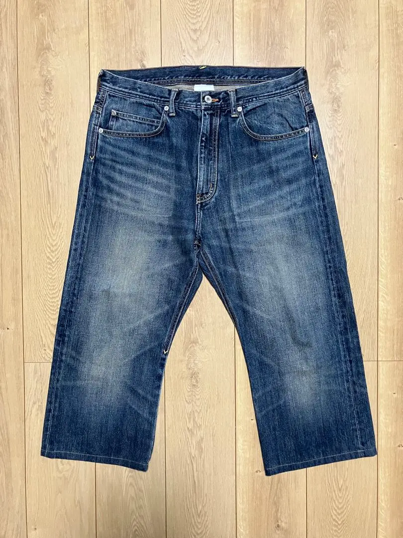 68◇HECTIC スラブデニムパンツ サイズ:LARGE TS0610-1 68◇HECTIC スラブデニムパンツ サイズ:LARGE TS0610-1