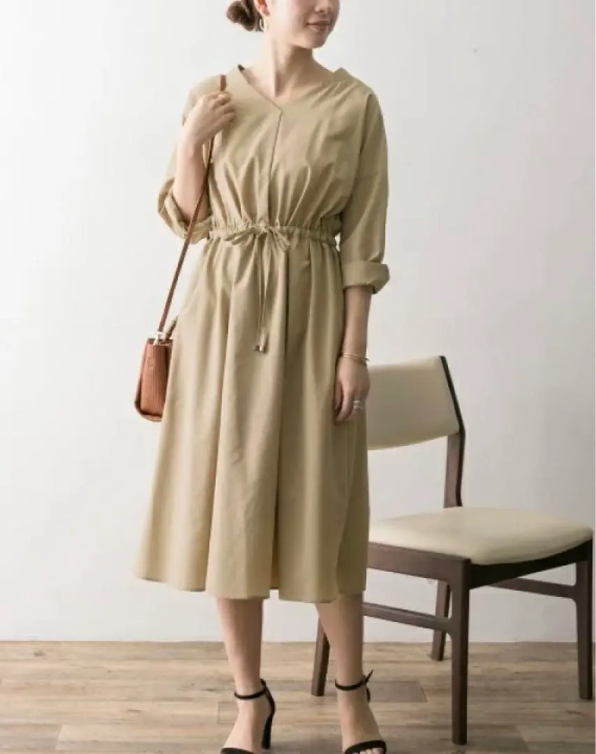 Thumbnail of URBAN RESEARCH Airy Soft Long Sleeve Dress
