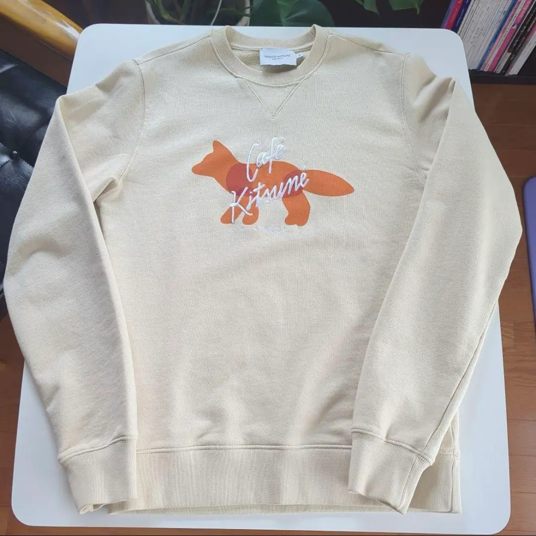 ラスト売り切り メゾンキツネ カフェ フォックス クラシック スウェット 楽天市場】メゾンキツネ MAISON KITSUNE CKMU00301KM0330