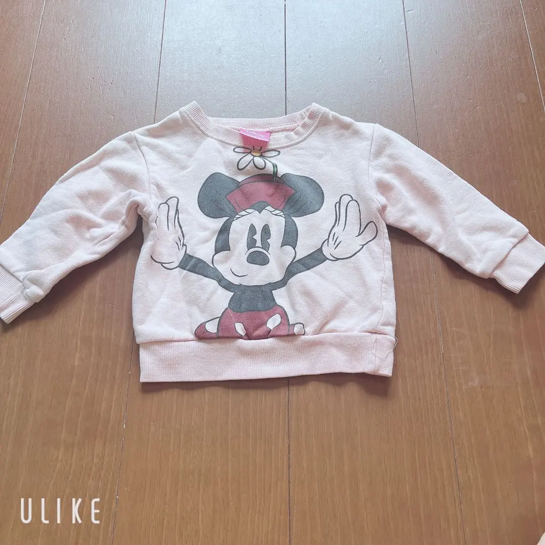 Thumbnail of Mickey Mouse Pink Long Sleeve Sweatshirt
