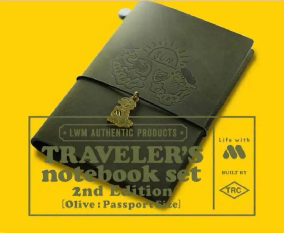 TRAVELER’ S notebookモスバーガー50thアニバーサリーセット モスバーガーとトラベラーズノートがコラボした50th