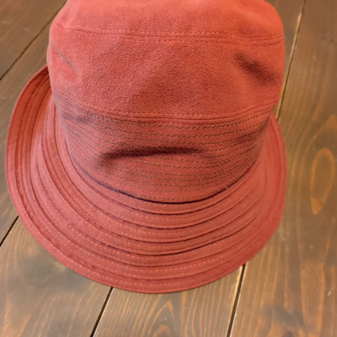 Thumbnail of Burgundy Stripe Bucket Hat - Excellent Condition
