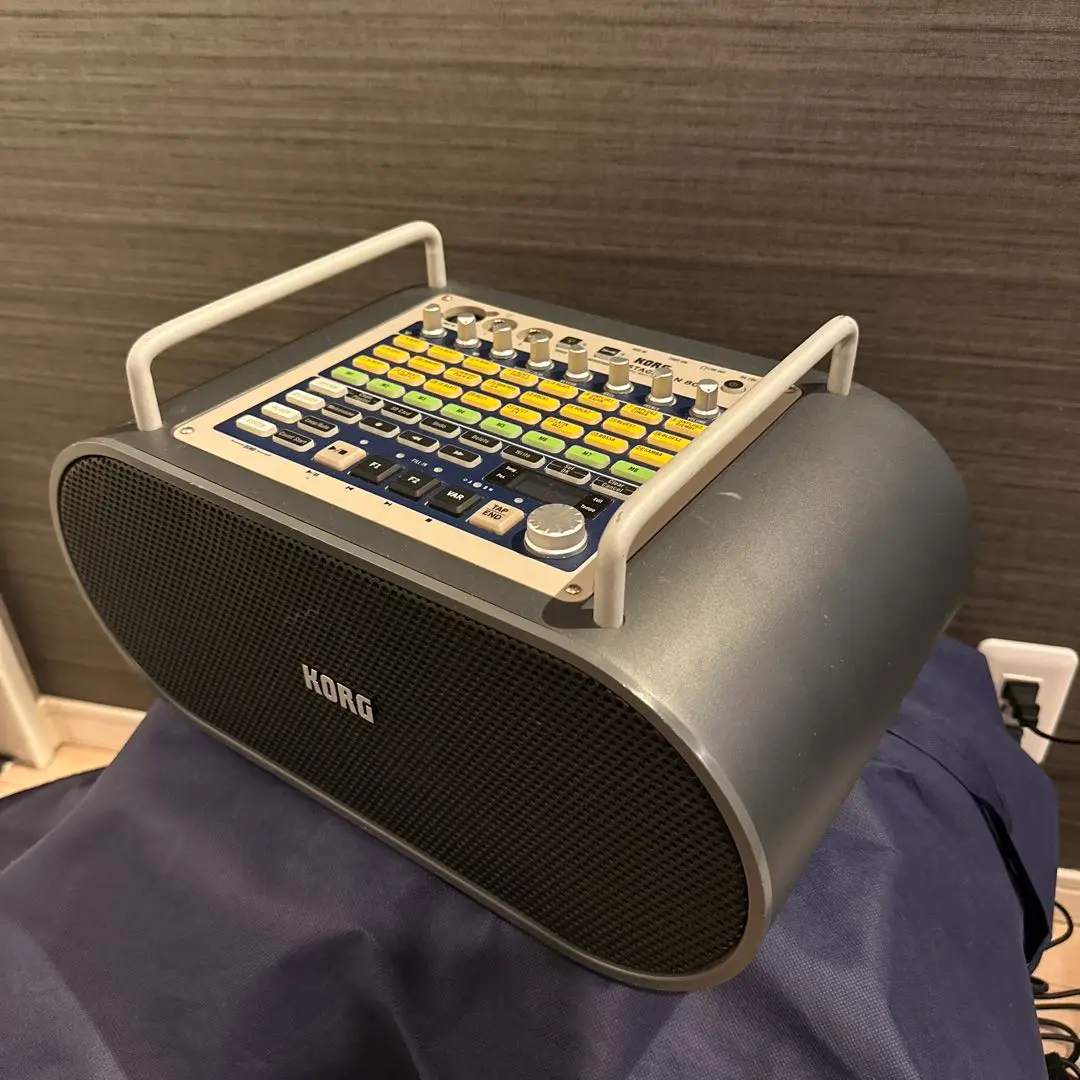 KORG STAGEMAN 80 リズムマシン付アンプ 【本体のみ】 Amazon.co.jp: KORG ポータブル PAアンプ リズムマシン内蔵