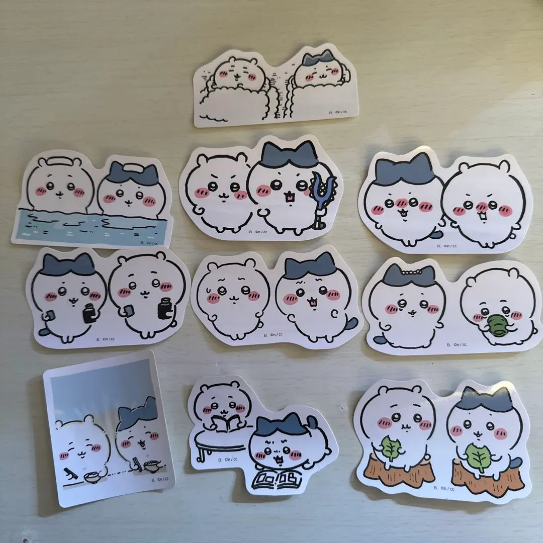 Thumbnail of Chikawa Die-cut Sticker Set 3, Chiikawa, Hachi, Hachiware