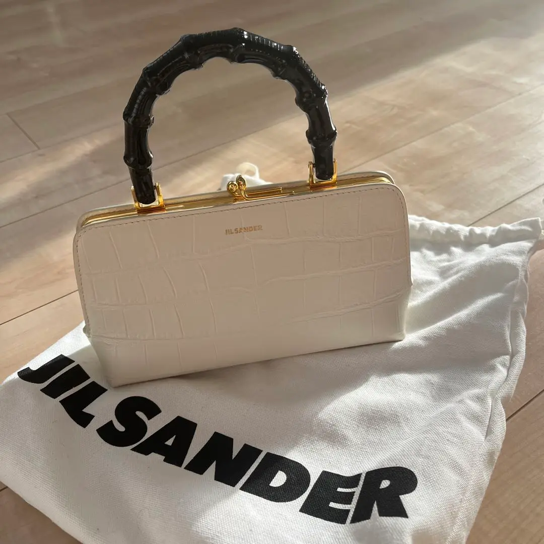 【希少】 JIL SANDER バンブーバッグ ジル サンダーから大注目のハンドバッグ「ゴジ フレーム」が新