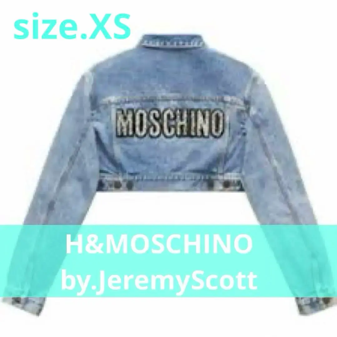 古着 MOSCHINO デニムジャケット Vintage Moschino Jeans Blue Denim Jean Jacket Trucker Men's