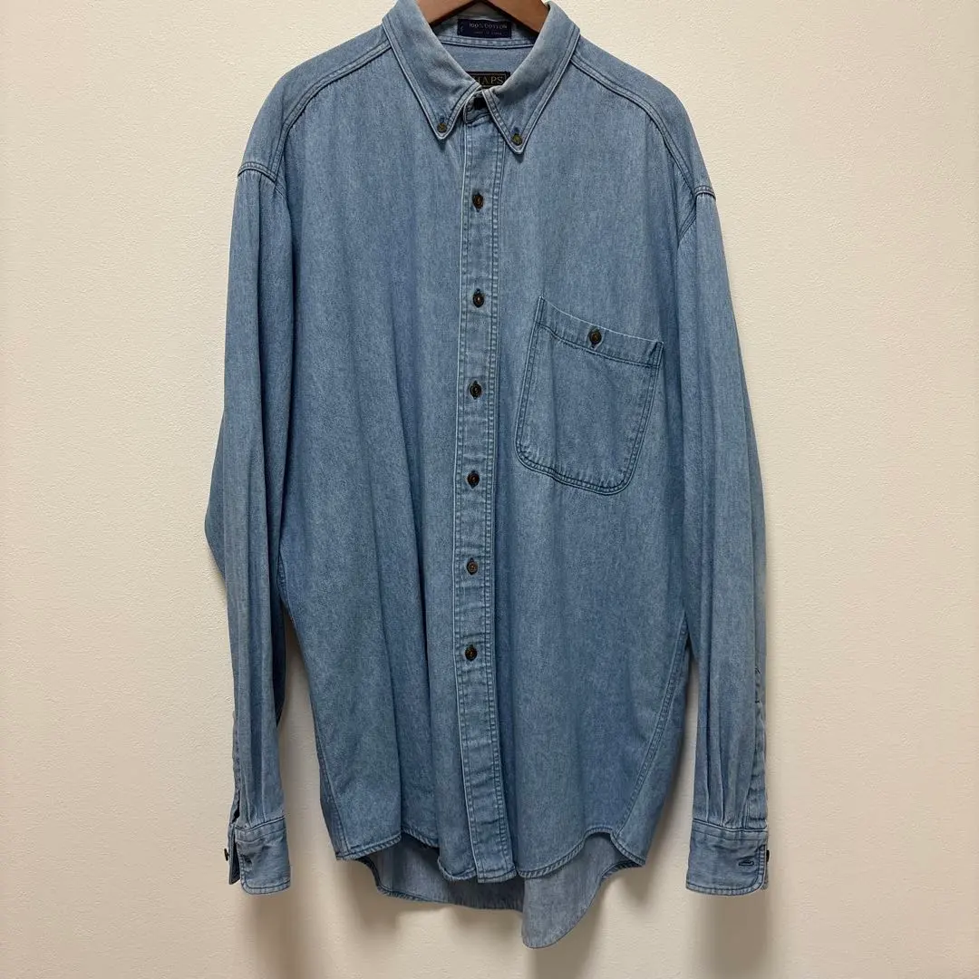 Thumbnail of Chaps Ralph Lauren Long Sleeve Denim Shirt Big Silhouette 16