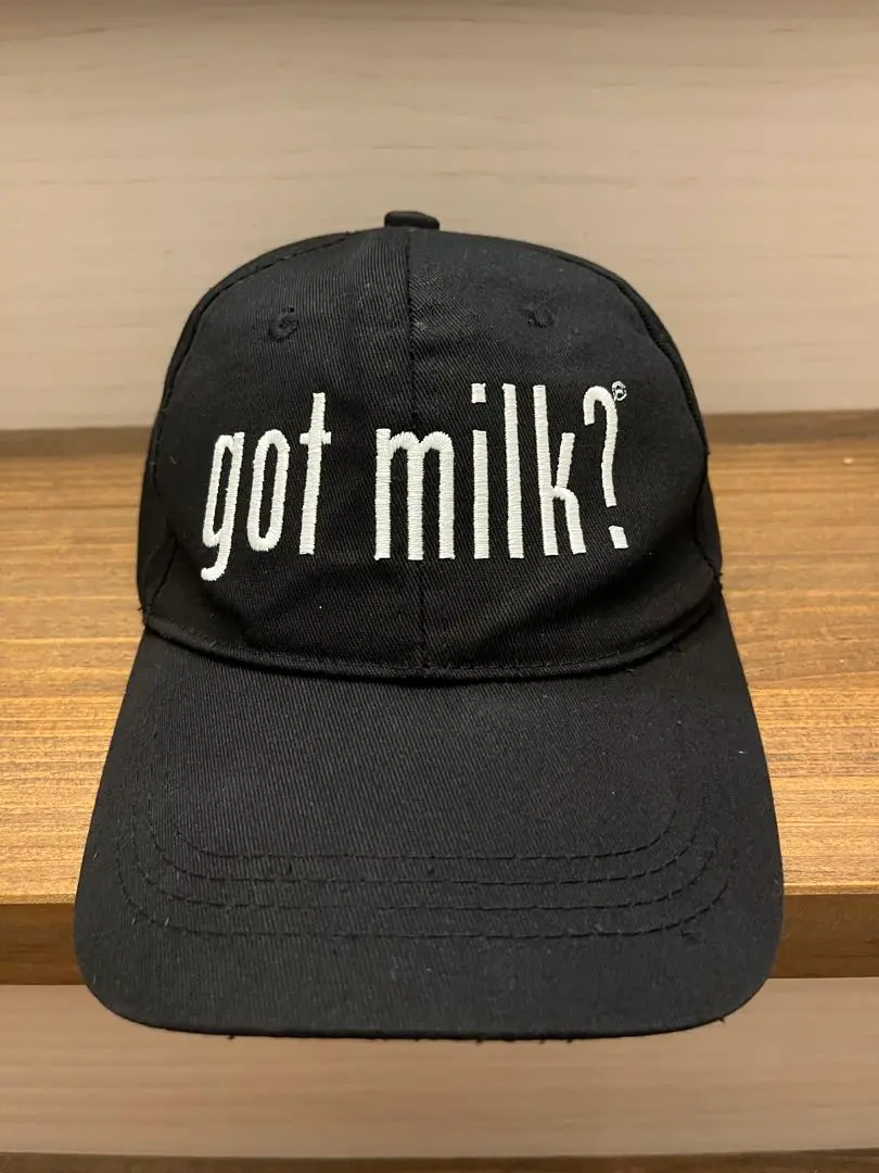 USA製 got milk? ホルスタイン柄キャップ VINTAGE USA製 got milk? ホルスタイン柄キャップ VINTAGE 帽子