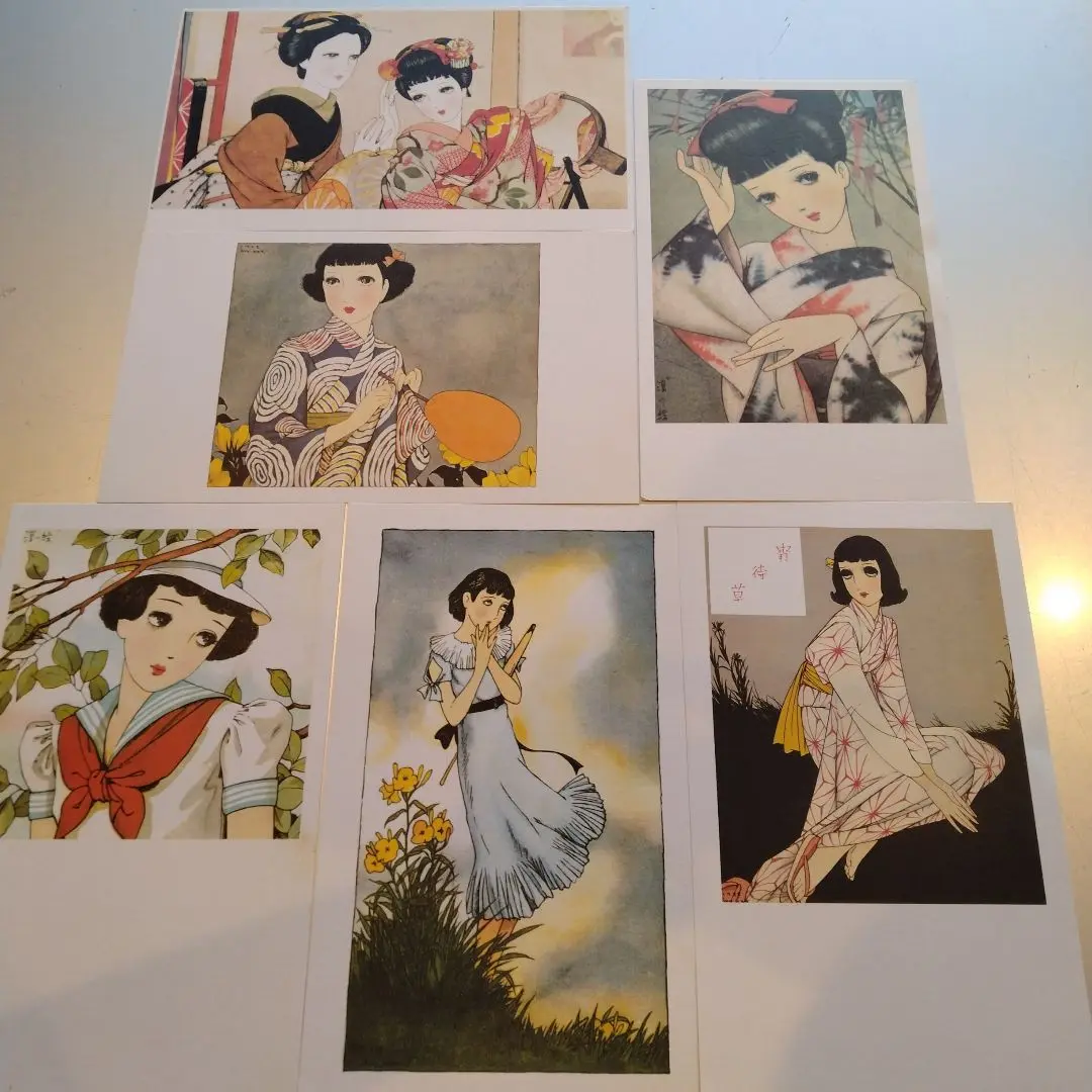 値下美人画等絵葉書他竹久夢二中原淳一小学２年生等付録 2025年最新】中原淳一 絵はがきの人気アイテム - メルカリ