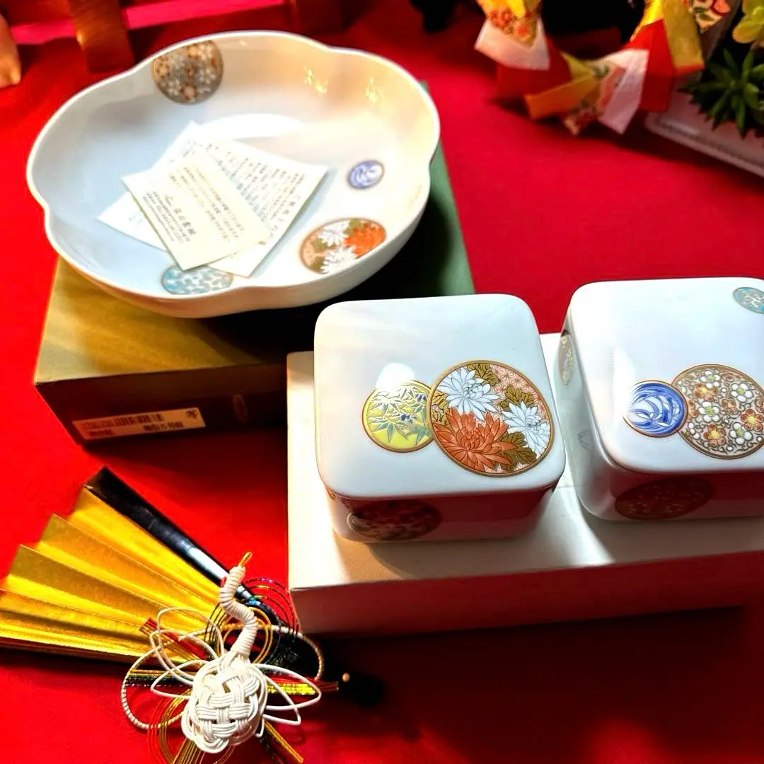 希少　レア　美品　深川製磁　夫婦びな　蓋物 希少 レア 美品 深川製磁 夫婦びな 蓋物