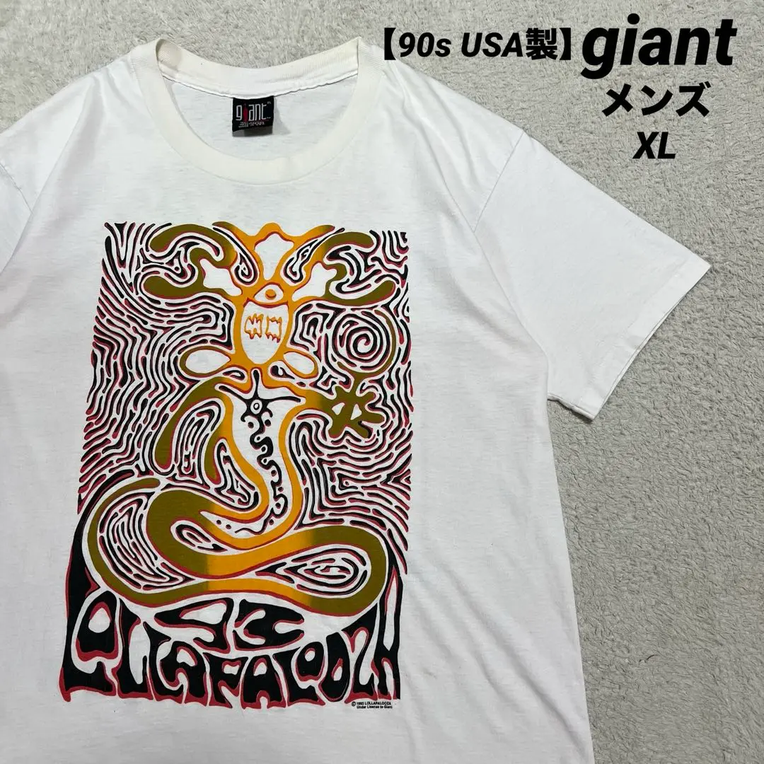 Lollapalooza 1993 Tシャツ ビンテージ ロラパルーザ 93 2025年最新】ロラパルーザ tシャツ 1993の人気アイテム - メルカリ
