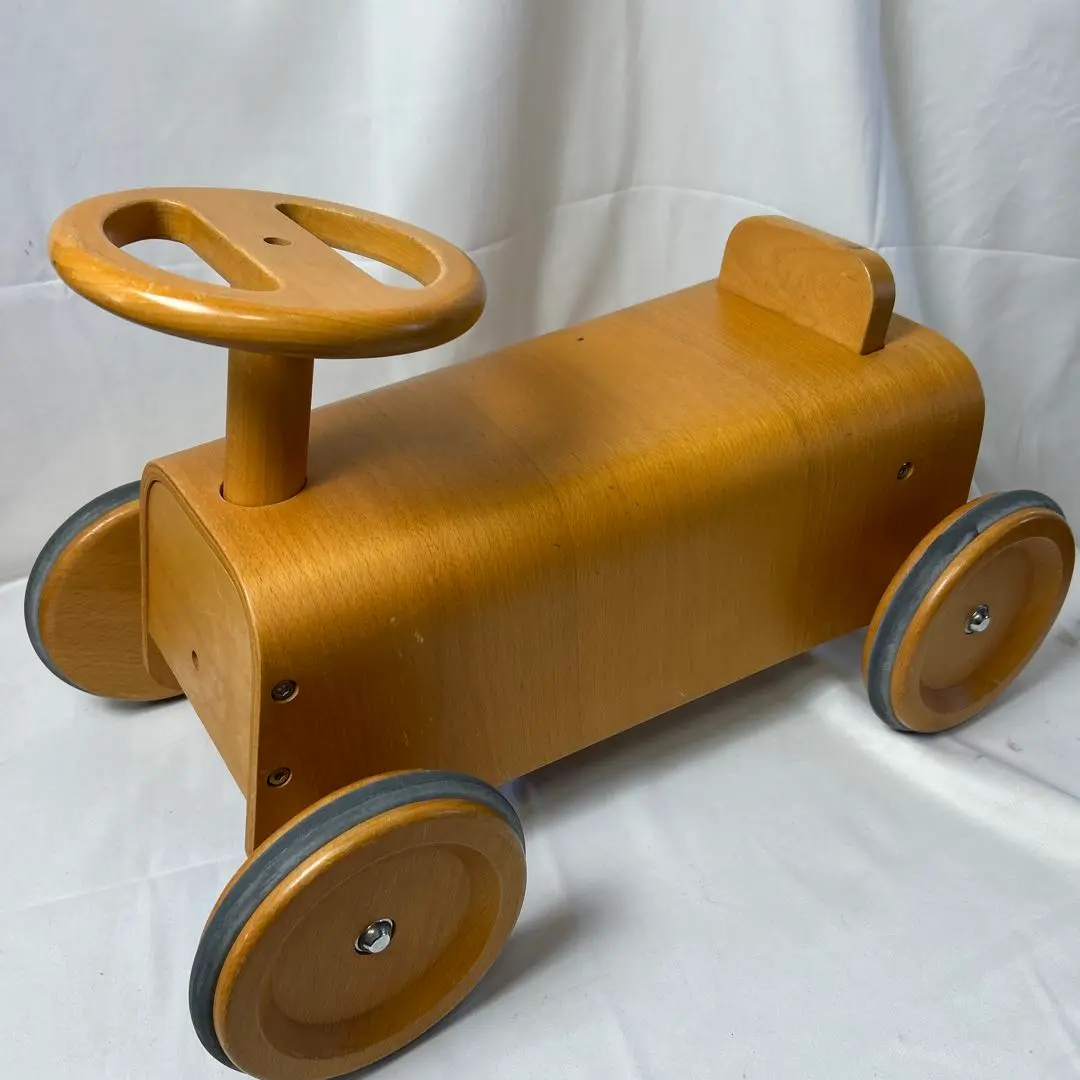 美品　無印良品　三輪車　黄色 三輪車・舵取り棒付き | 無印良品