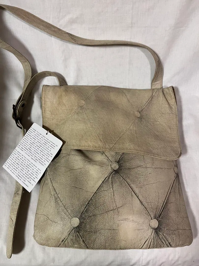 6*2様 ☆名作　マルタンマルジェラ　レザーショルダーバッグ　初期　本人期 アー メゾンマルタンマルジェラMaison Martin Margiela 11 レザー2