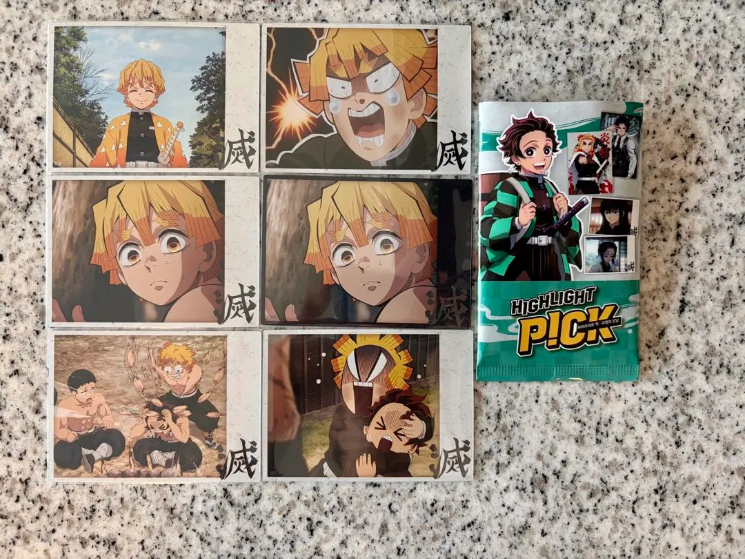 Thumbnail of 【Korea Exclusive】Demon Slayer Collecting Card (Zenitsu Agatsuma, Tanjiro Kamado)