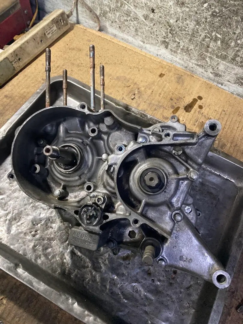 キレイ NS-1 エンジン NSR50 フライホイールジェネ　ポンプ抜き キレイ NS-1 エンジン NSR50 フライホイールジェネポンプ抜き