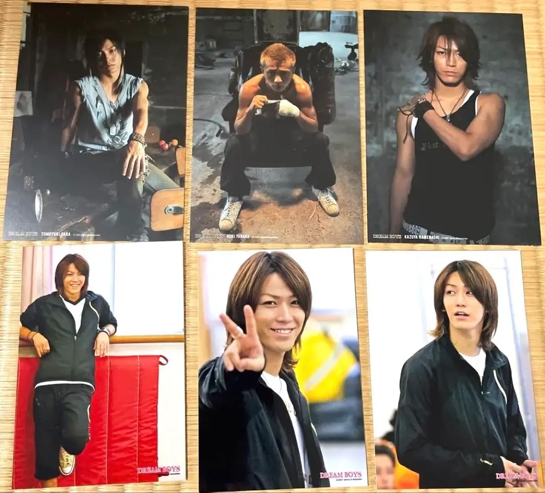 Thumbnail of DREAM BOYZ Kazuya Kamenashi, Tomoyuki Yara, Koki Tanaka Bromide 6-piece set