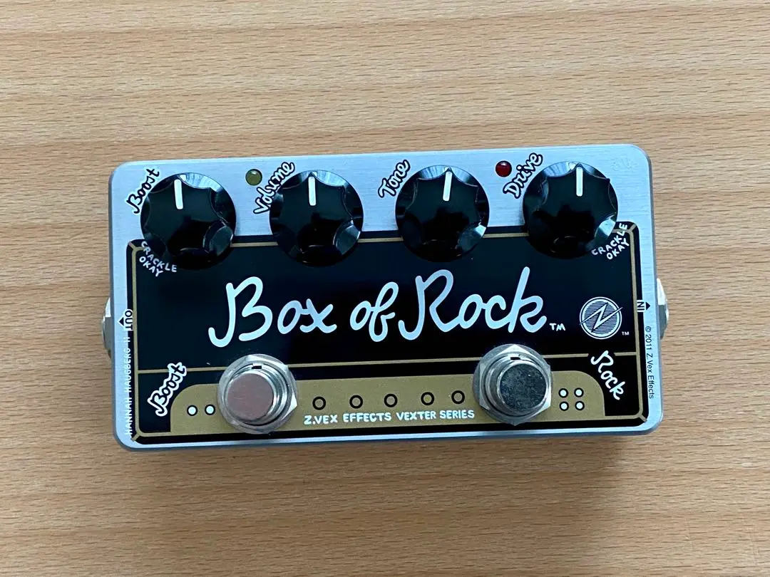 BOX OF ROCK clone. BLACK 【試奏動画有り】 Z.VEX Box Of Rock【Supernice!エフェクター】 - YouTube