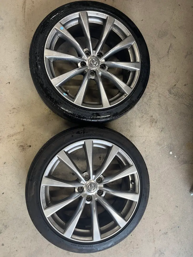 2020年バリ山！v36スカイライン純正17インチ　エナセーブ225/55R17 2020年バリ山！v36スカイライン純正17インチ エナセーブ225