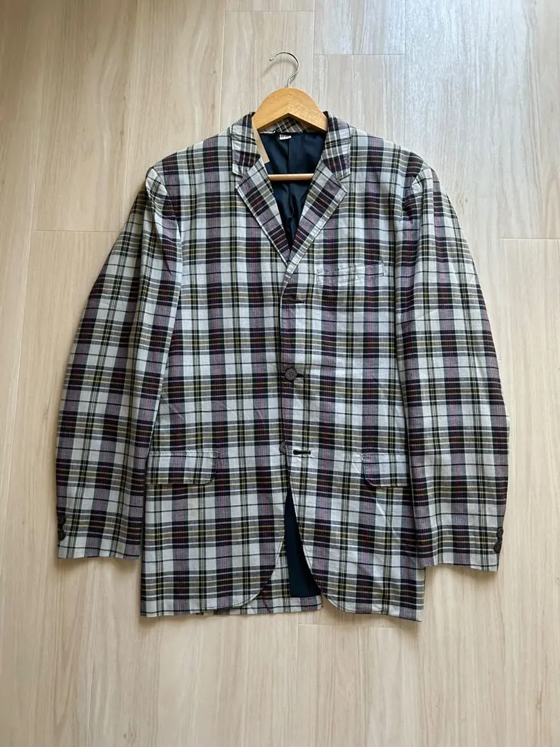 1960年代 庫存新品 美國 馬德拉斯夾克 常春藤 古董 的縮圖