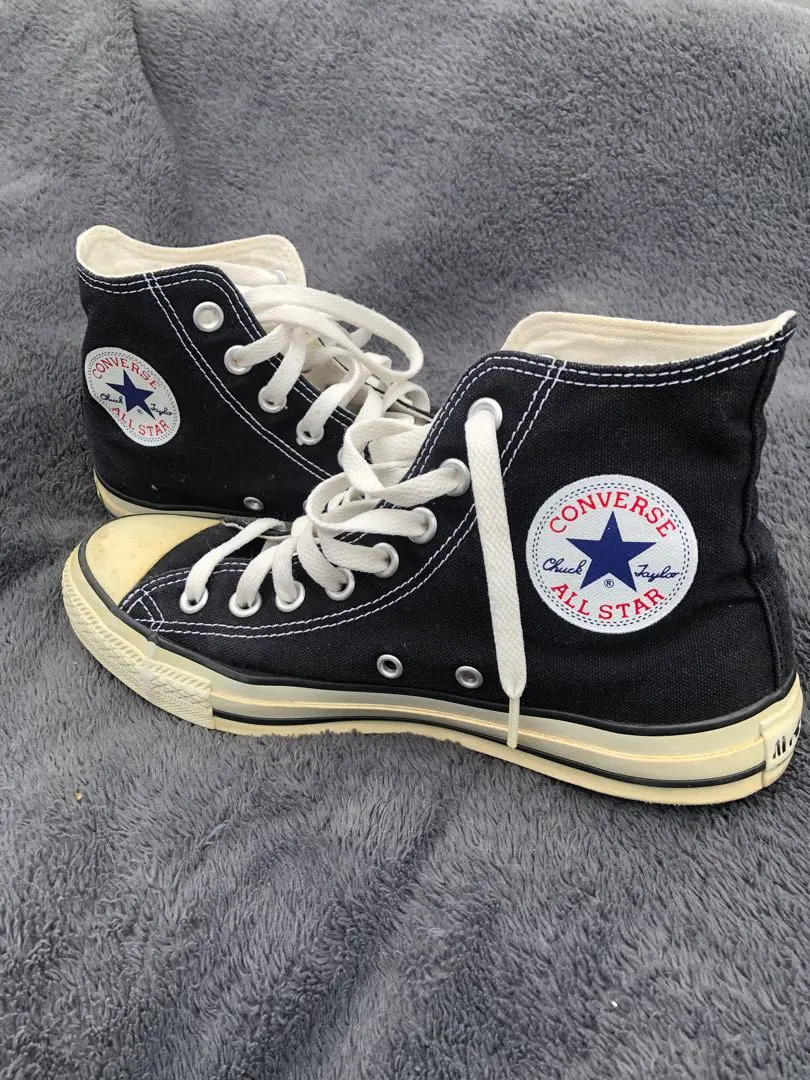 Thumbnail of CONVERSE ALL STAR 25.5cm Black Sneakers High-cut