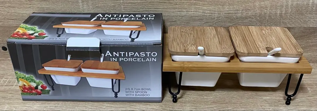 調味料罐 ANTIPASTO IN PORCELAIN 的縮圖