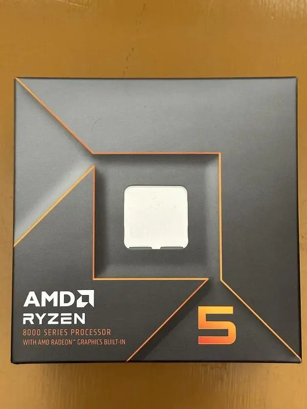 【未使用・開封済み】AMD Ryzen5 8500G CPUファン付き レビュー】AMD Ryzen 5 8500GはAM5で最安！？コスパ良しCPUの