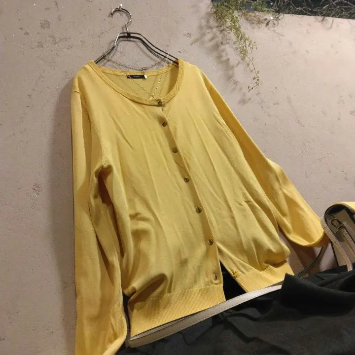 Thumbnail of Excellent Condition [URBAN RESEARCH ROSSO] Thin Cardigan Mustard Yellow