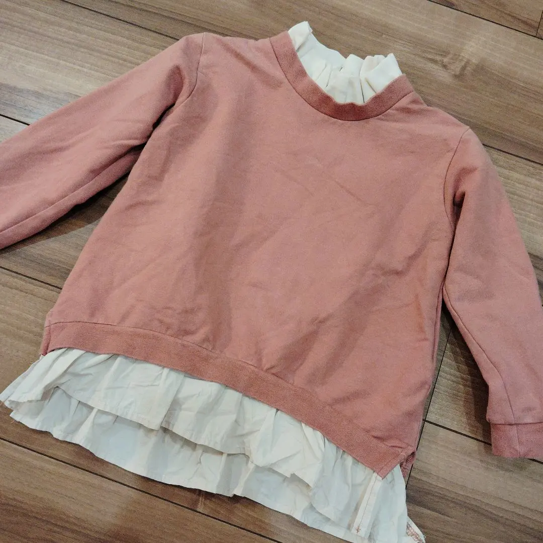 Thumbnail of Petit main sweatshirt with frills, size 110
