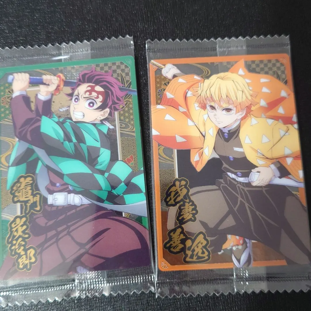 Thumbnail of Demon Slayer Wafer Card 10 - Tanjiro & Zenitsu