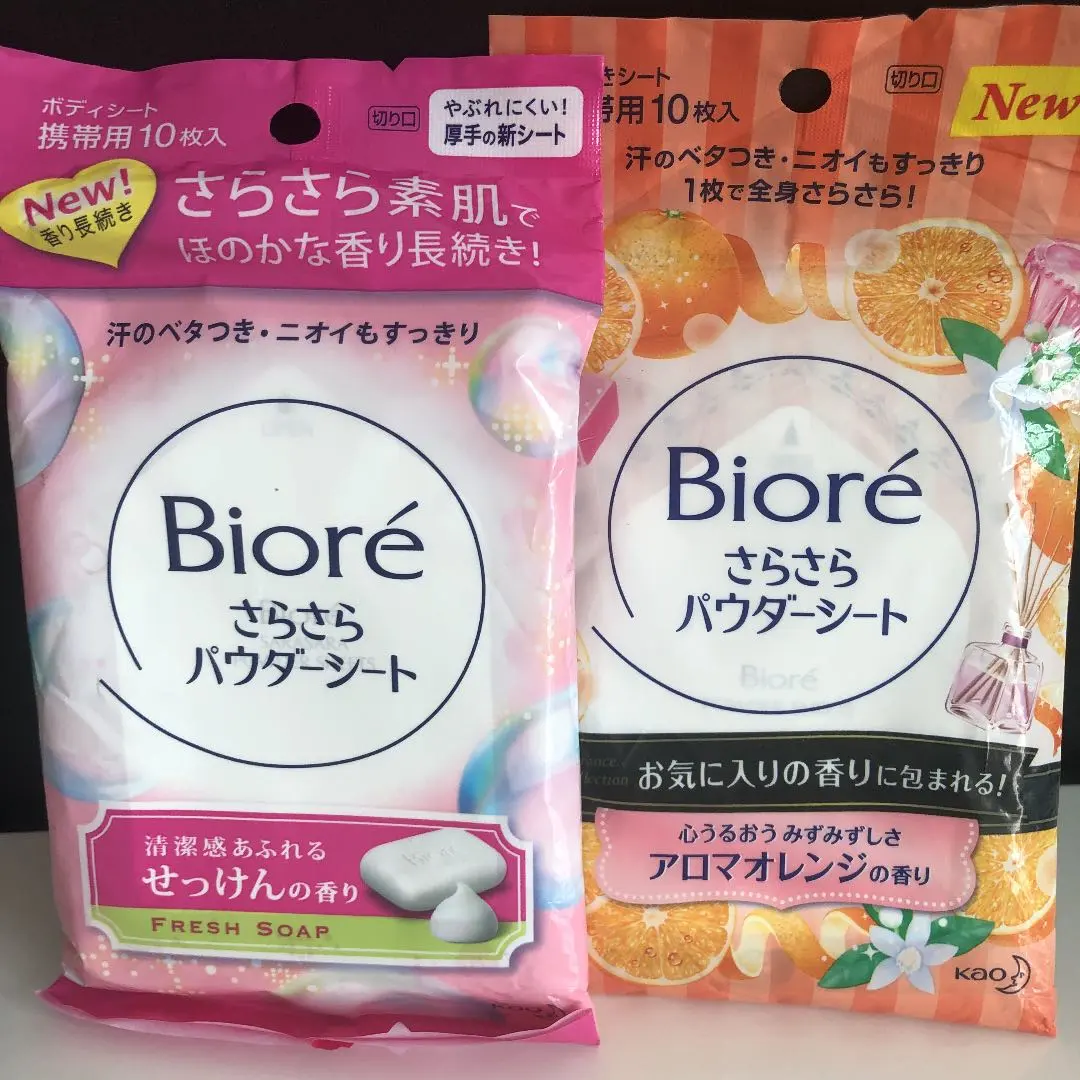 沒有右邊‼️ Biore ❗️清爽粉狀濕紙巾 10張  只有左邊‼️ 的縮圖