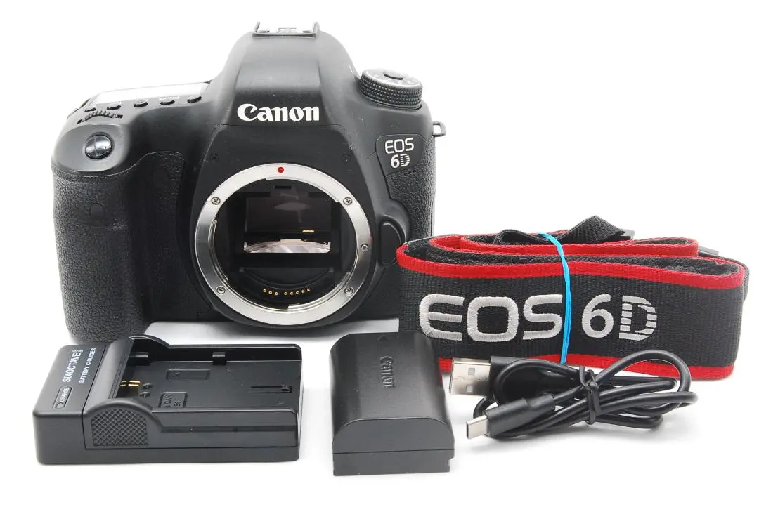 Canon EOS 6D デジタル一眼レフカメラ　ジャンク扱い ジャンクカメラ修理 水没CANON 6D 2200円 水没機分解修理挑戦