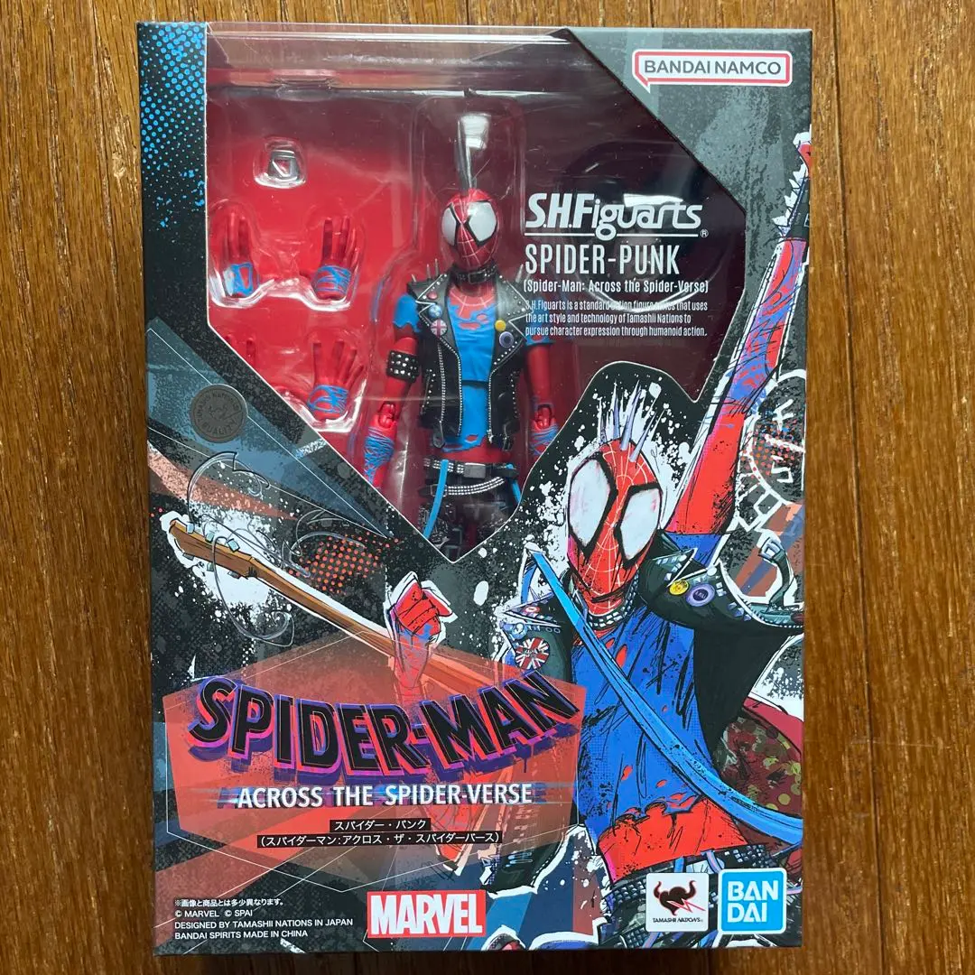 新品未開封 スパイダー・パンク(スパイダーマン:アクロス・ザ・スパイダーバース) 2025年最新】S.H.Figuarts スパイダー・パンク(スパイダーマン